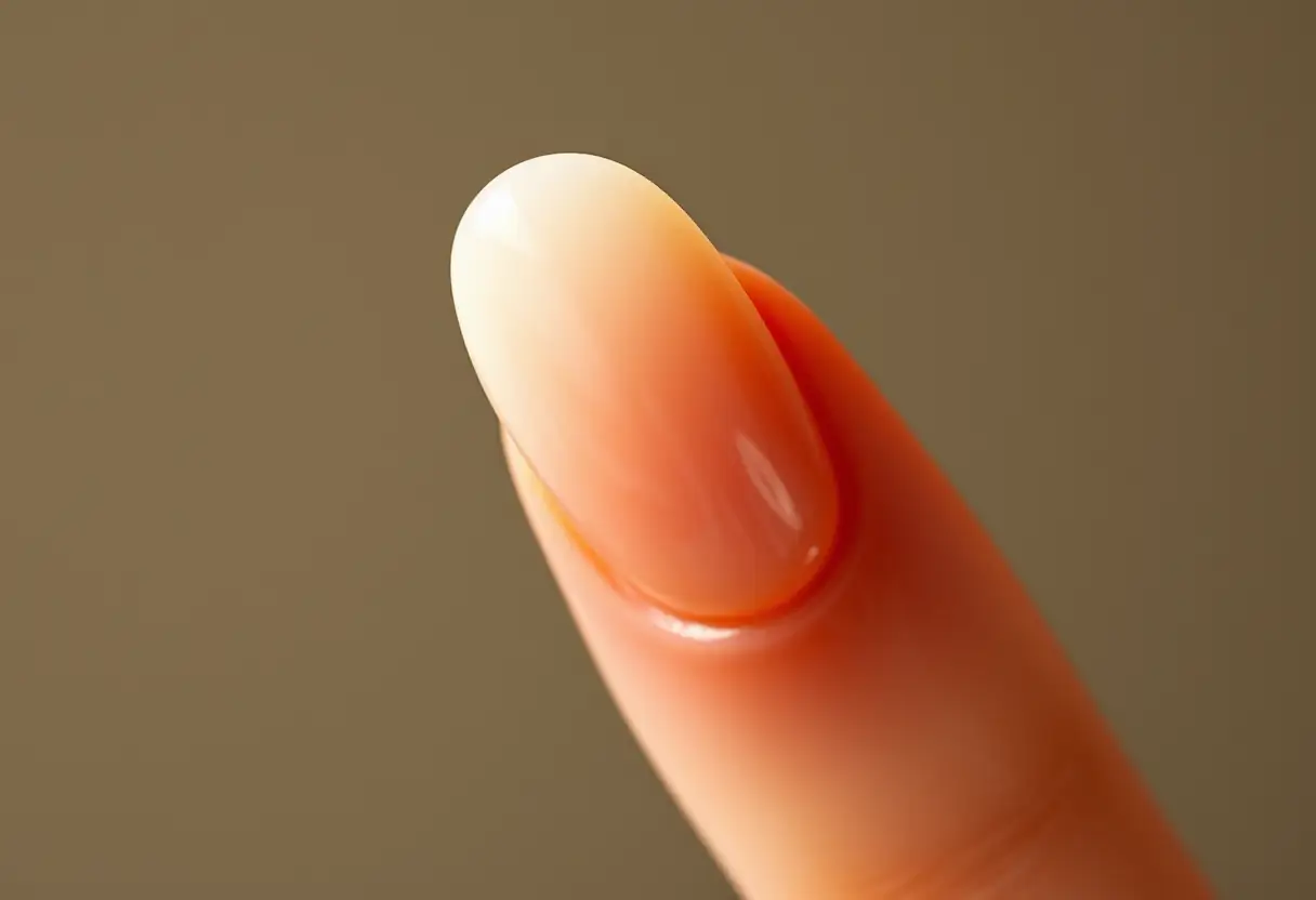 Ongles ballerine avec dégradé doux, Pont-Remy