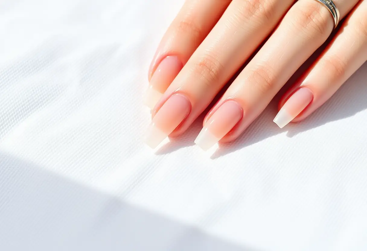 Gel ongles de différentes tailles