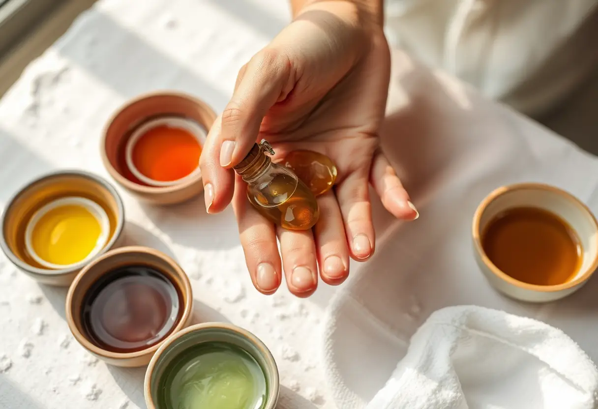 Soins doux des ongles sans acétone