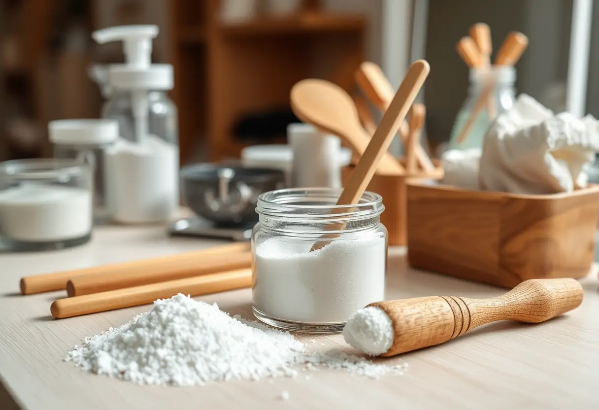 Outils de manucure japonaise sur le bureau d'un salon de coiffure