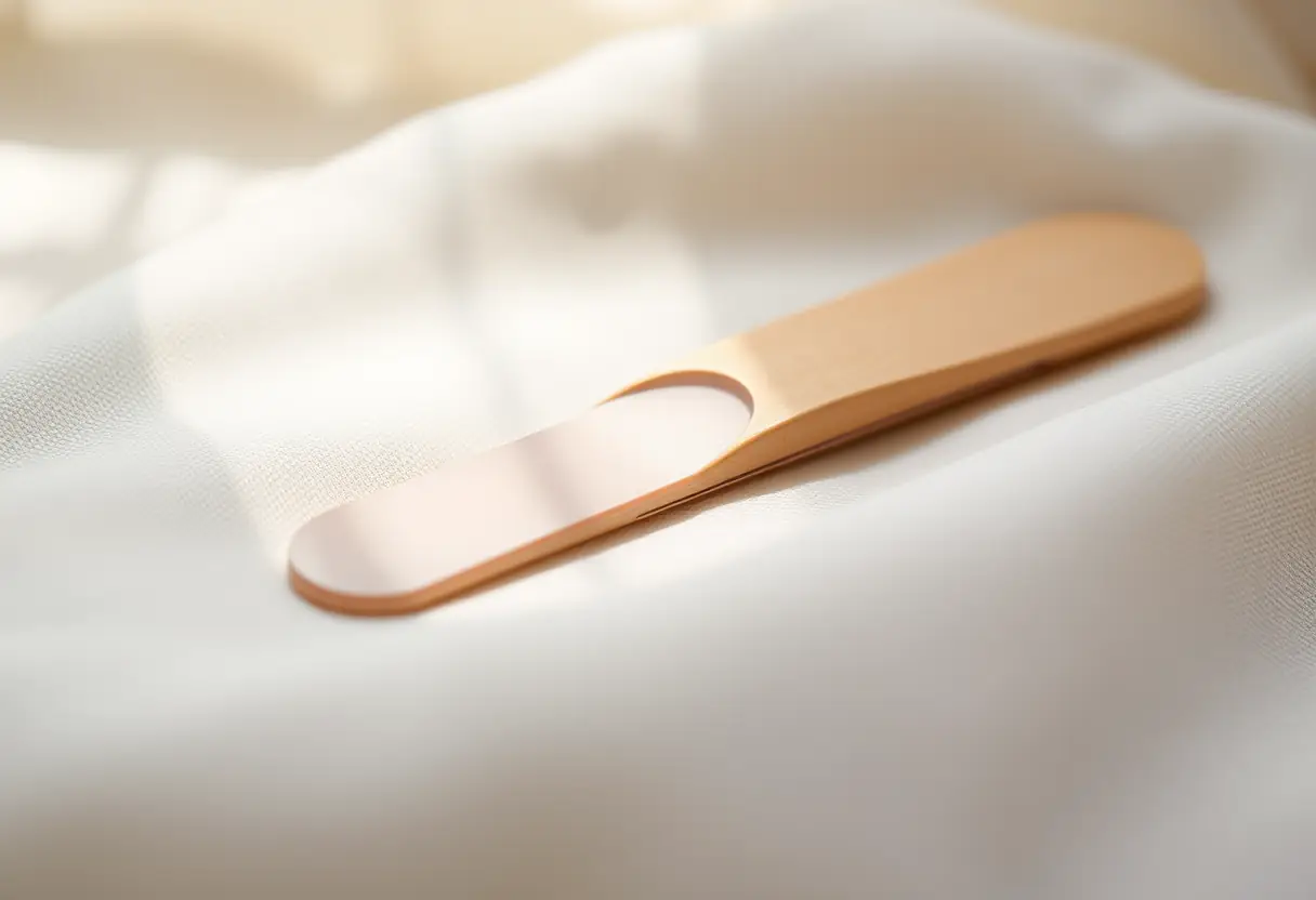 Ongle de mariage invité sur fond crème