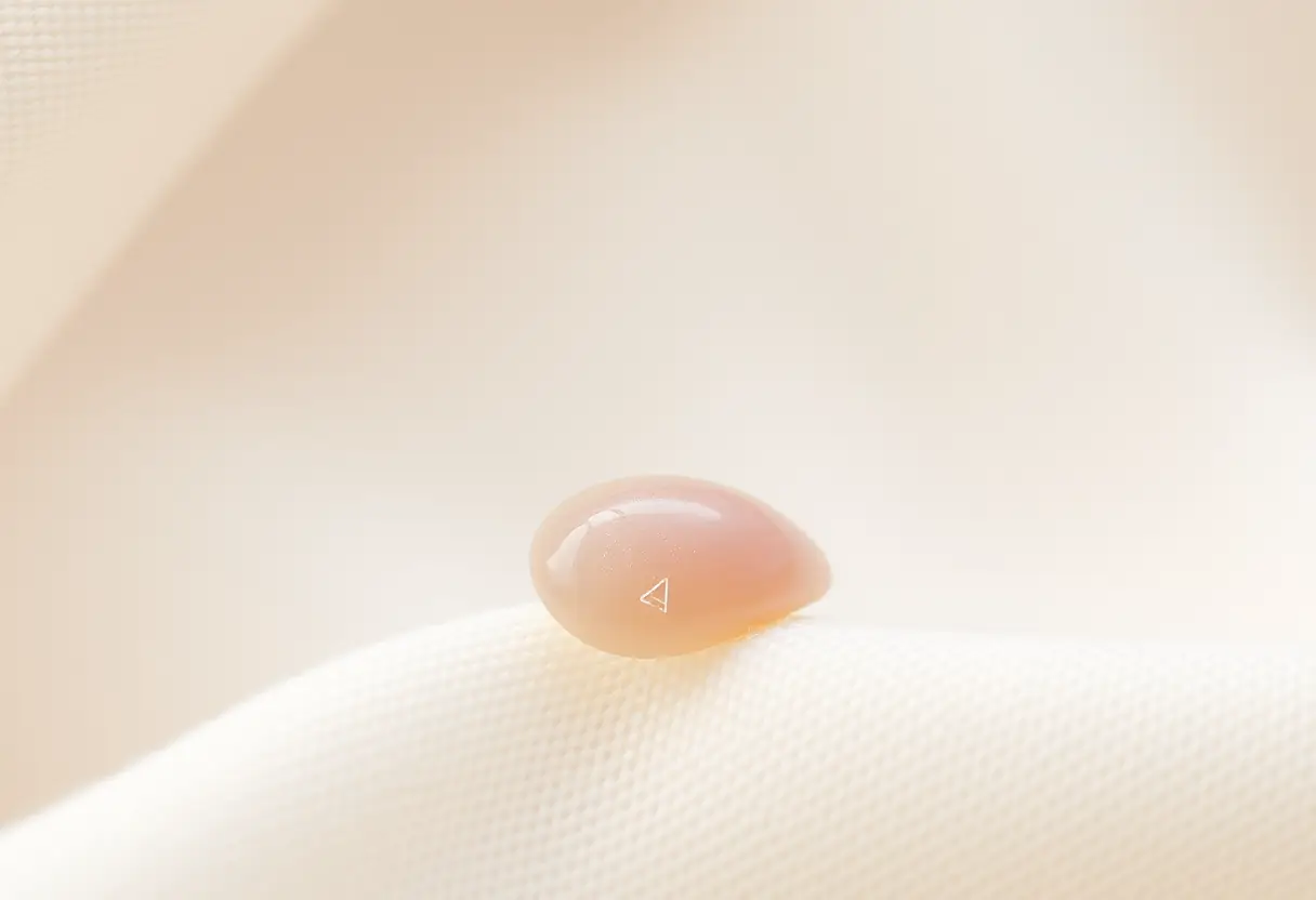 Ongles élégants posés sur un tissu doux, article sur les ongles pour mariage